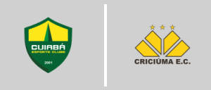 Cuiabá EC MT vs Criciúma E.C. SC